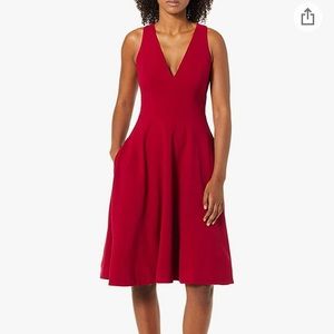 Dress the Population Catalina Fit & Flare Midi Dress bridesmaid holiday xmas